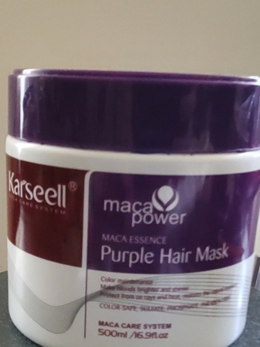 Karseell Maca Power Purple Shampoo & Mask for Blonde Hair - Picture 11 of 11